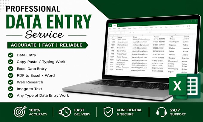 do data entry, copy paste, and image to text conversion