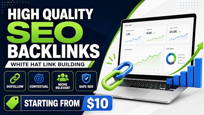 build high quality SEO backlinks with manual white hat links