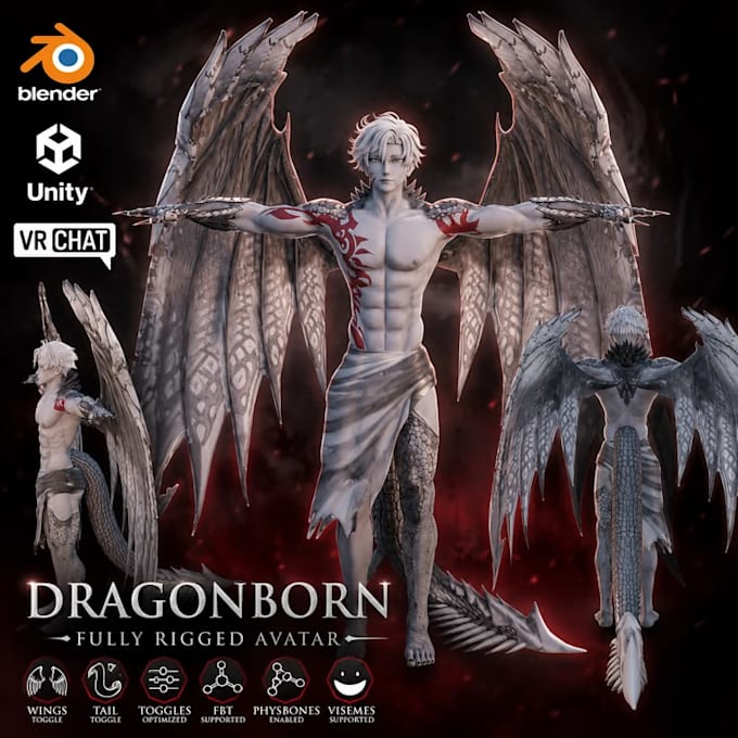 create custom anime, furry, and fantasy 3d characters