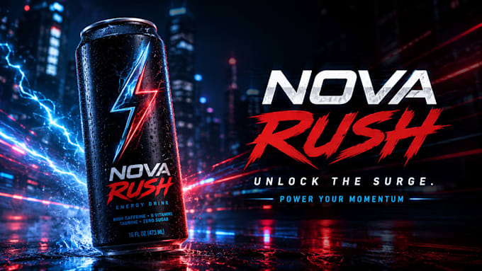 this is a concept commercial I created for nova rush