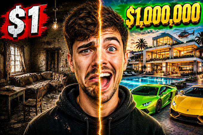 design eye catching youtube thumbnails