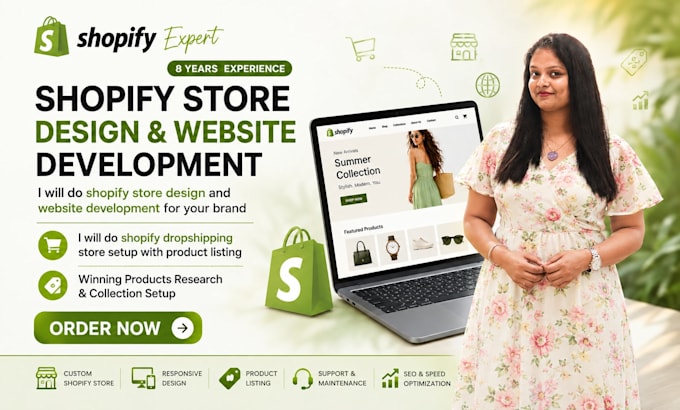 design a conversion focused shopify store for your brand