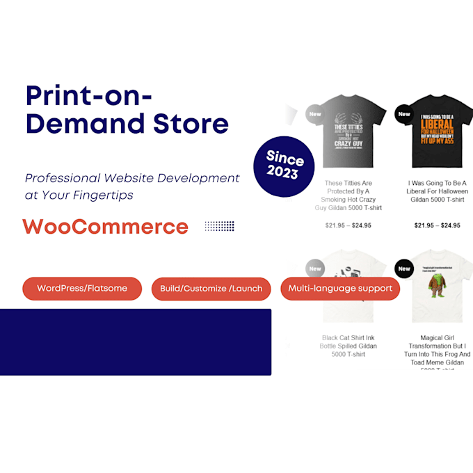 a woocommerce print on demand store with printify