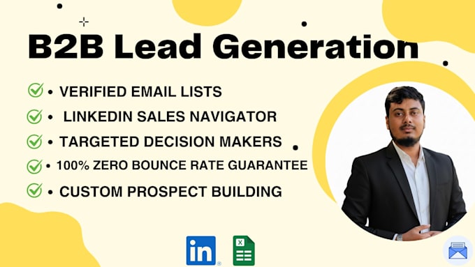 do targeted b2b lead generation and email list