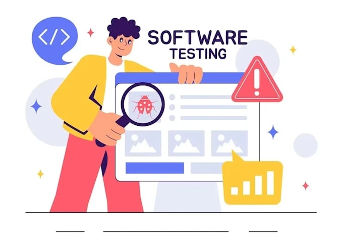 test your website or mobile app for bugs and user experience