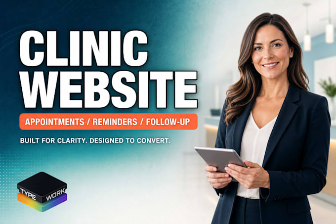 set up a clinic reservation website with scheduling