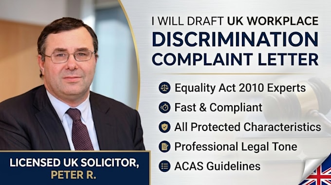 draft a UK workplace retaliation and victimisation grievance letter