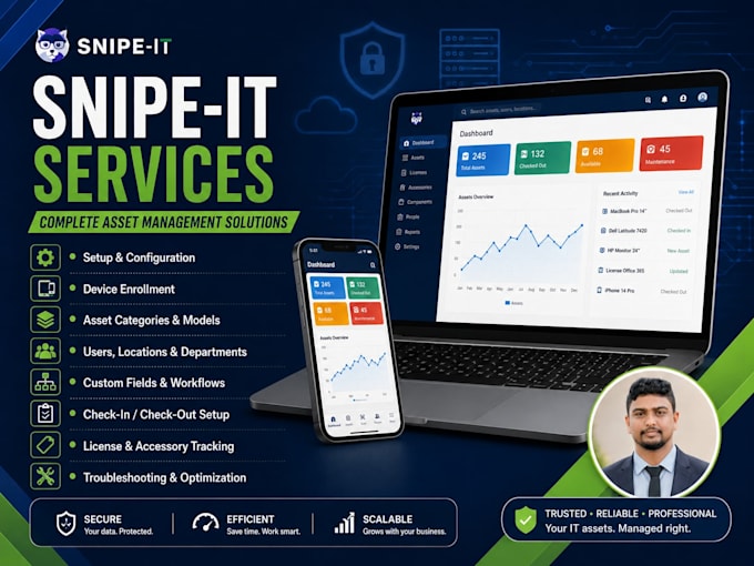 install and configure snipe IT asset management system