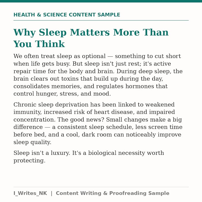 proofread and polish your content to perfection