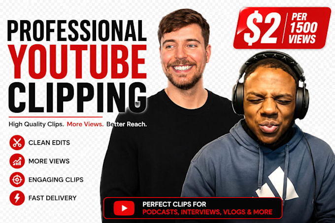 do clipping for your youtube channel