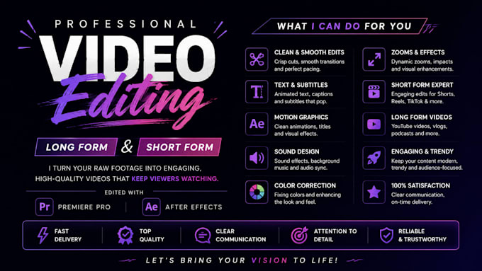edit  short form podcast content