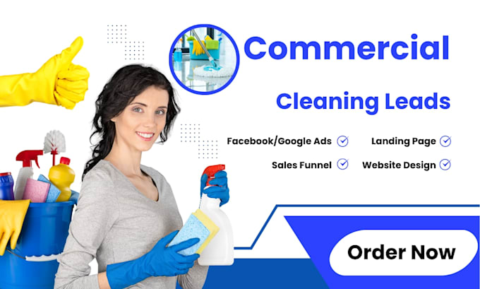 generate commercial cleaning leads for your business