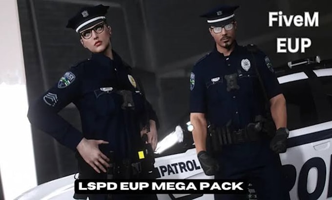 create realistic fivem fivem police and sheriff eup uniforms
