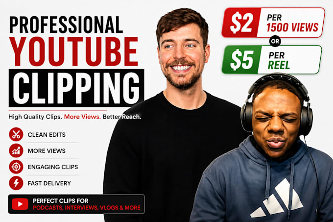 do clipping for your youtube channel