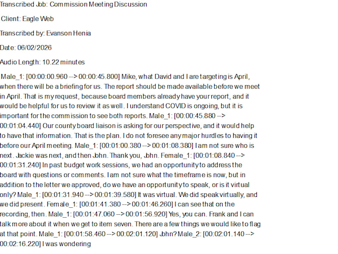 transcribe audio to text with accuracy and fast delivery