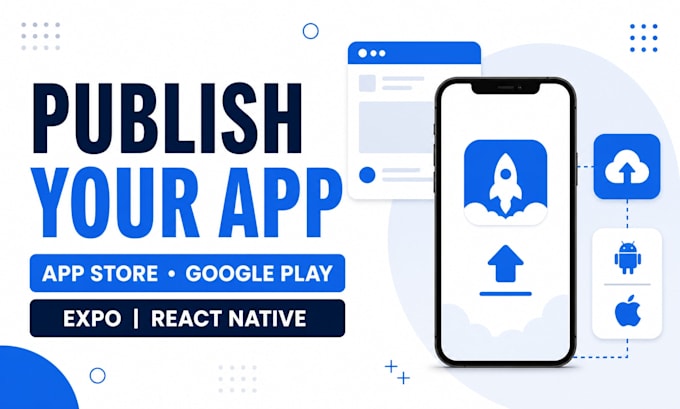 publish your expo react native app to app store and google play