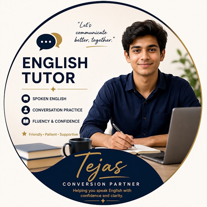 tutor you in conversational english