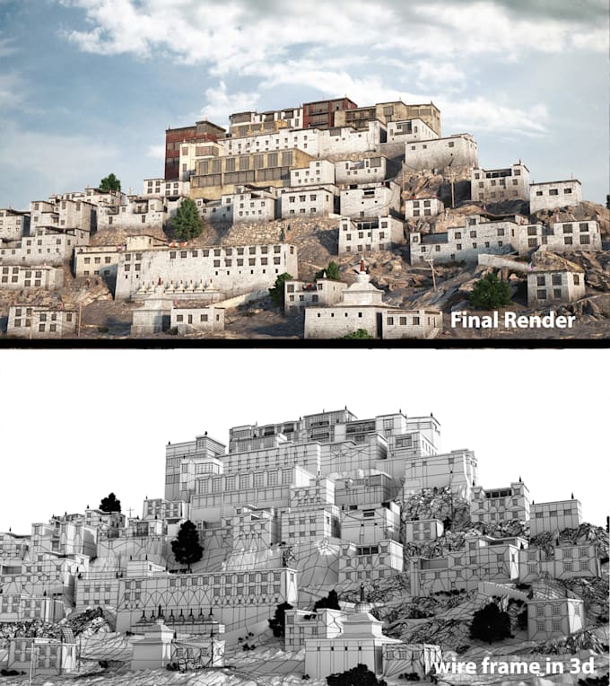 create a 3d game model and textures