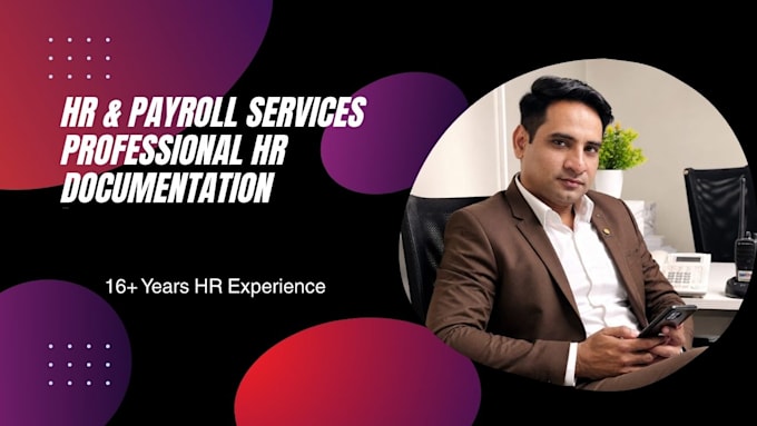 provide professional HR documents, letters and HR support