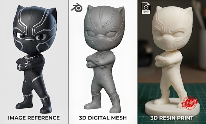 convert, repair and optimize stl and 3mf files for 3d printing