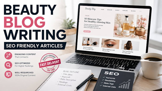 write beauty blog posts and skincare articles
