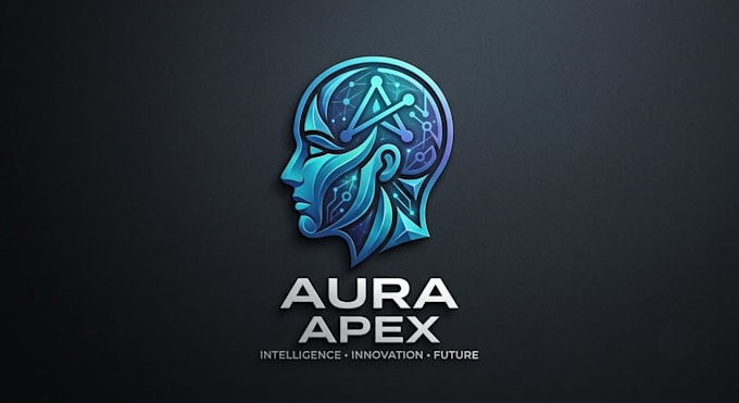 design a unique head logo for your brand