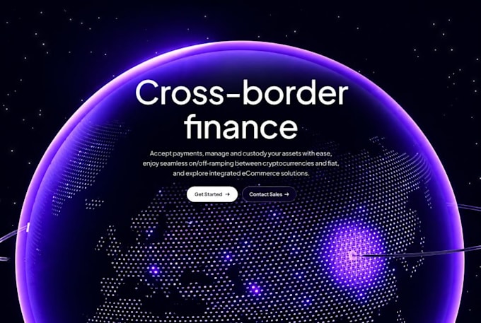 develop finance website, e wallet website, fintech website, bank transfer web