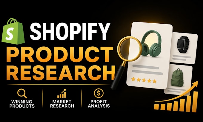 do shopify product research for dropshipping winning produts