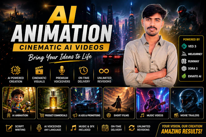 create ai animated videos