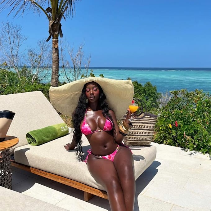 be your professional female bikini model