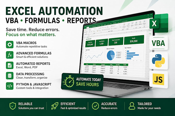 automate excel with vba