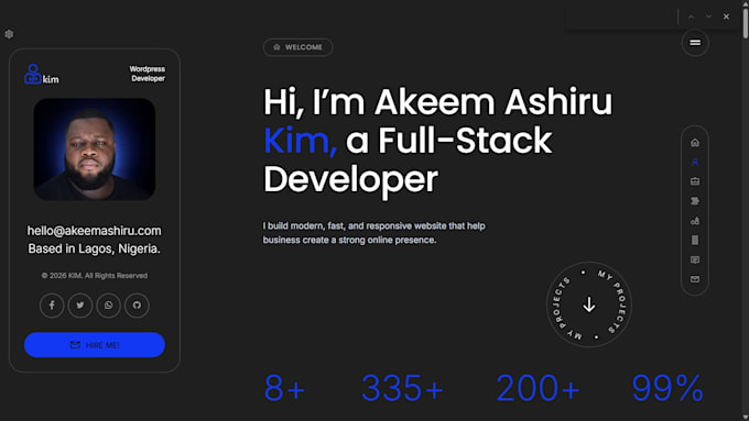 build a responsive wordpress website with elementor