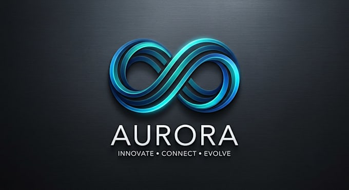 design a modern loop logo for your brand