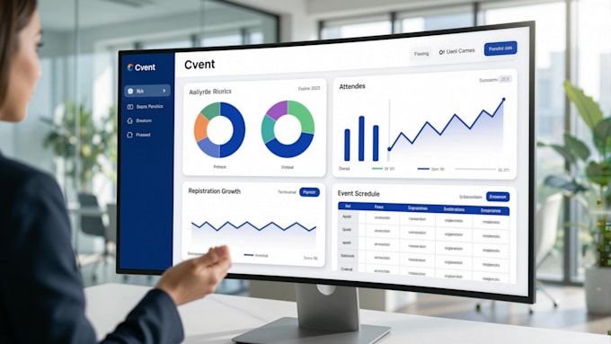be doing event website using cvent