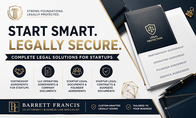 draft custom startup founder agreements and legal documents