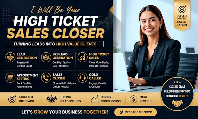 be your commission sales closer representative salesperson