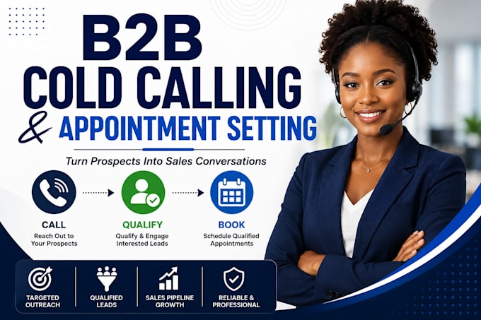 appointment setter sales lead sales partner cold calling for saas IT real estate