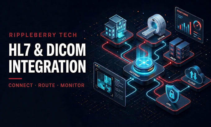 build and debug hl7 and dicom integrations for hospital systems