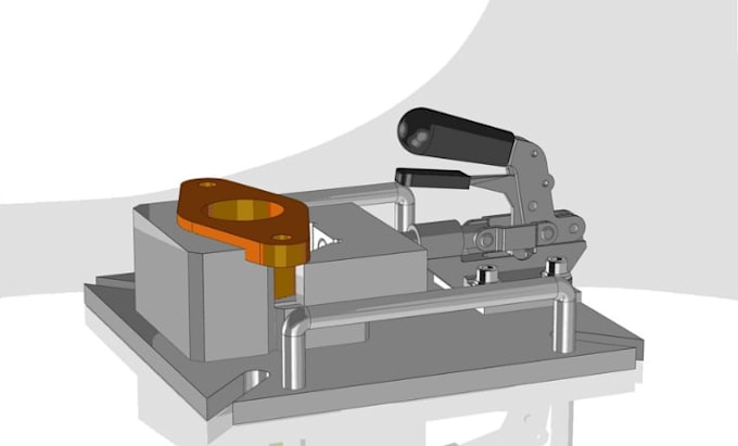 do industrial product design, rendering, mechanical prototype and 2d drawing dfm