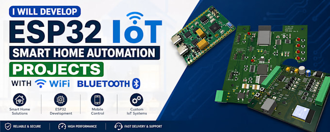 develop esp32 iot smart home automation projects with wifi bluetooth