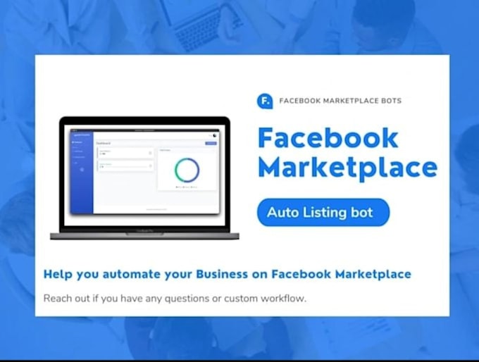 build facebook marketplace bot, auto listing bot, craigslist bot, mercari bot