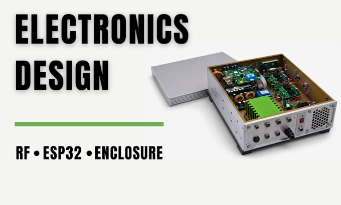 do pcb design, rf, esp32, raspberry pi, altium schematic, dfm and 3d enclosure