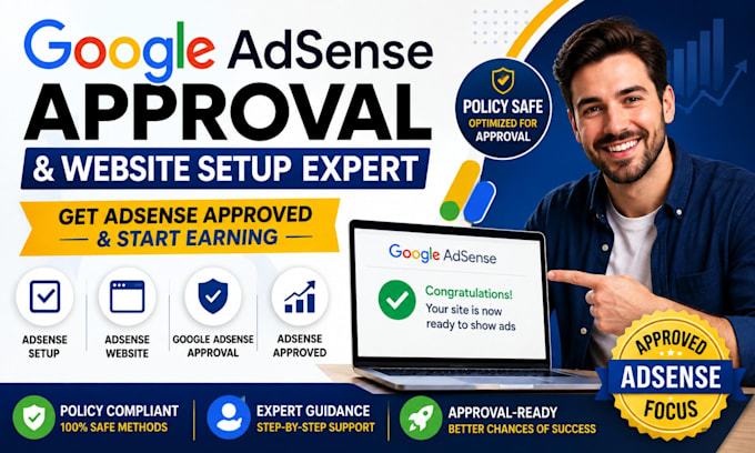 do google adsense approval and adsense website setup