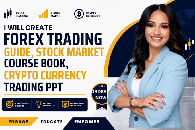 write forex trading ebook stock market crypto course content creation writing