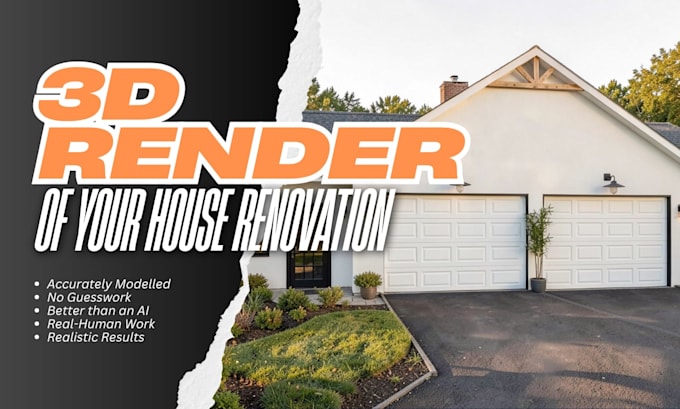 visualise your house renovation in realistic 3d