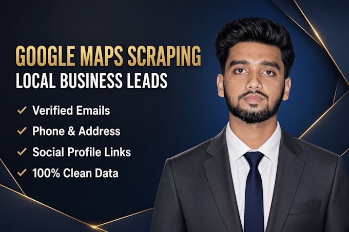 scrape google maps and local directory businesses for leads