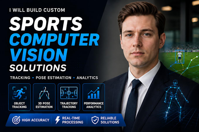 build sports computer vision software, trajectory tracking, 3d pose estimation