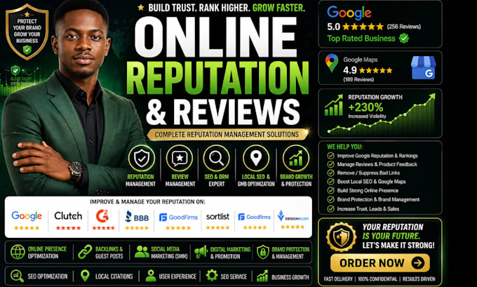 manage online reputation and reviews