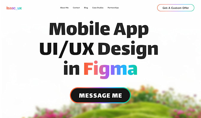 design your mobile app ui ux in figma, mockups, wireframes