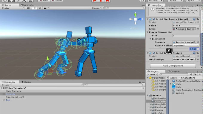 create custom unity game mechanics, systems and gameplay features
